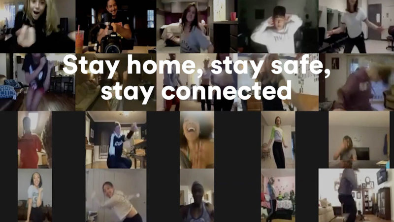 Stay home, stay safe, stay connected